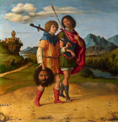 David and Jonathan by Cima da Conegliano